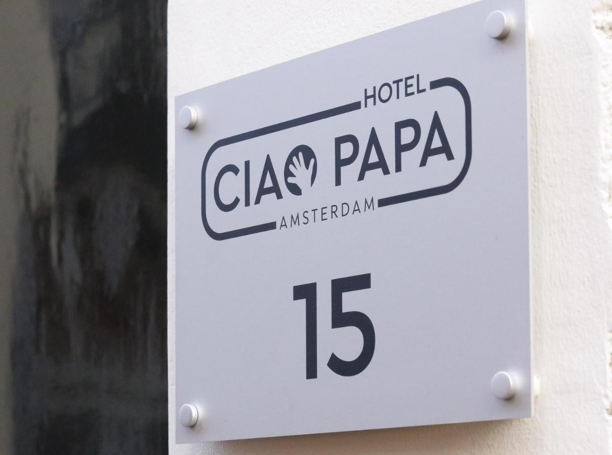 Ciao Papa Hotel Amsterdam Central Station Dış mekan fotoğraf